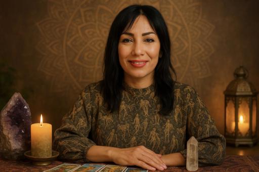 Efsun: Turks medium met 15 jaar ervaring in tarot, koffie &amp; Katina – voor scherpe inzichten.